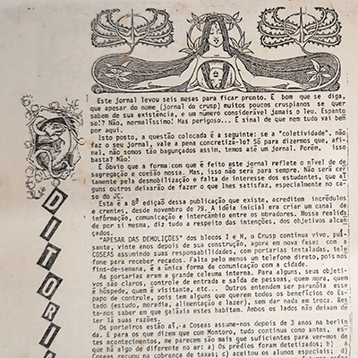 Capa do Jornal Crusp #8